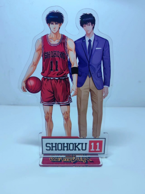 Slam Dunk Anime Laser Acrylic Humanoid  keychain Standing Plates 3210