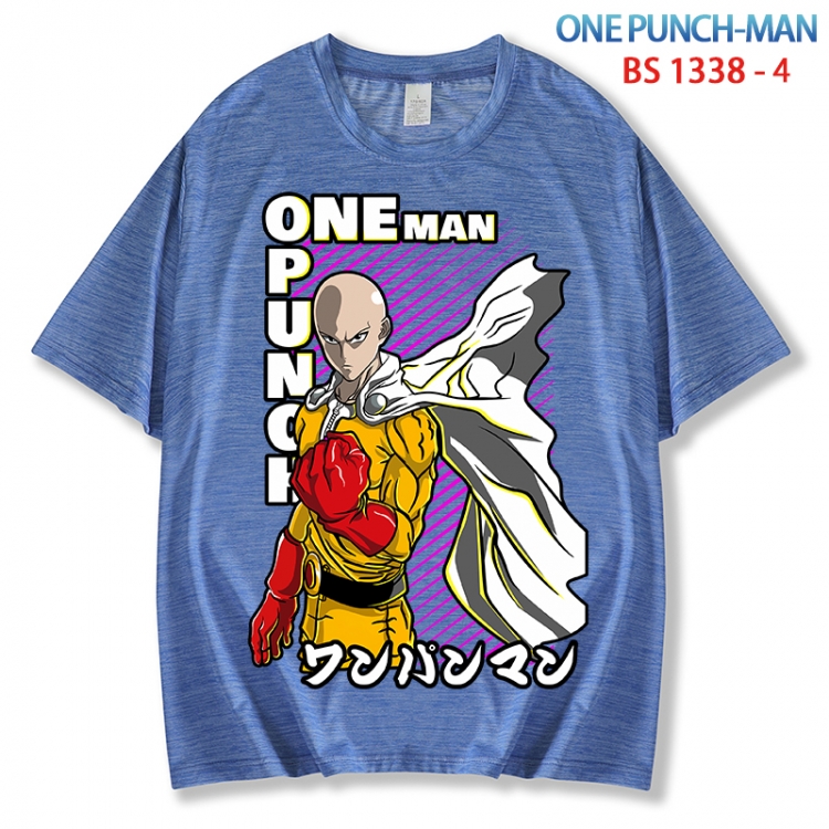 One Punch Man  ice silk cotton loose and comfortable T-shirt from XS to 5XL BS 1338 4