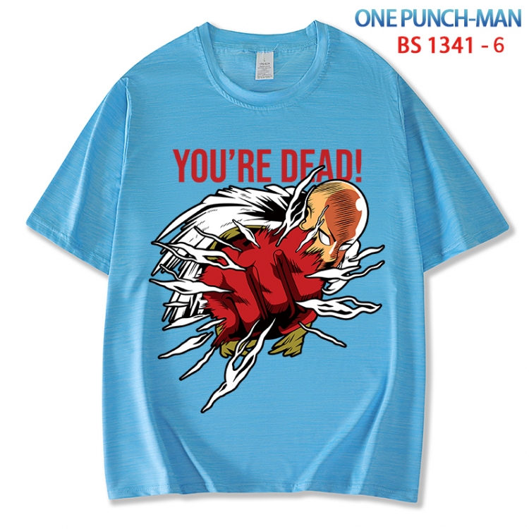 One Punch Man  ice silk cotton loose and comfortable T-shirt from XS to 5XL  BS 1341 6