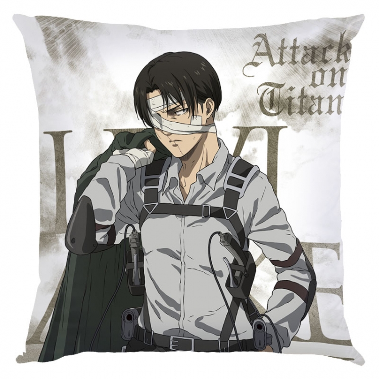 Shingeki no Kyojin Anime square full-color pillow cushion 45X45CM NO FILLING J12-368