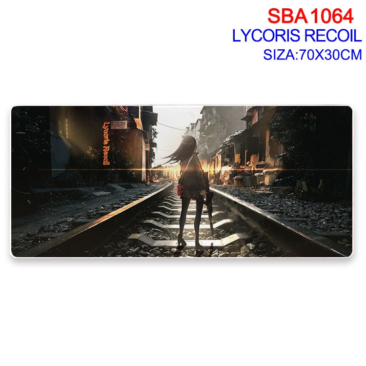 Lycoris Recoil Animation peripheral locking mouse pad 70X30cm SBA-1064-2