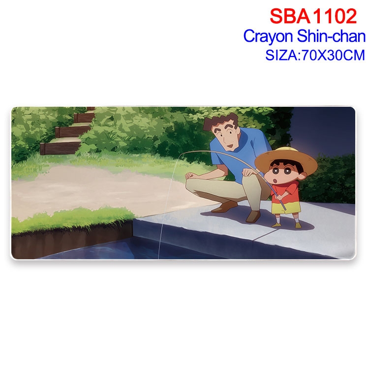 CrayonShin Animation peripheral locking mouse pad 70X30cm SBA-1102-2