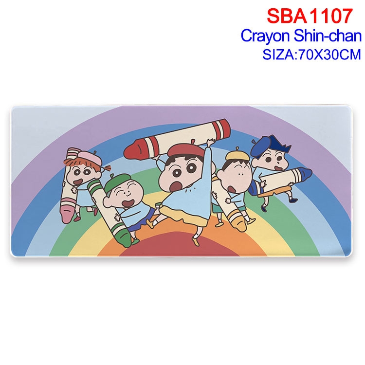 CrayonShin Animation peripheral locking mouse pad 70X30cm SBA-1107-2