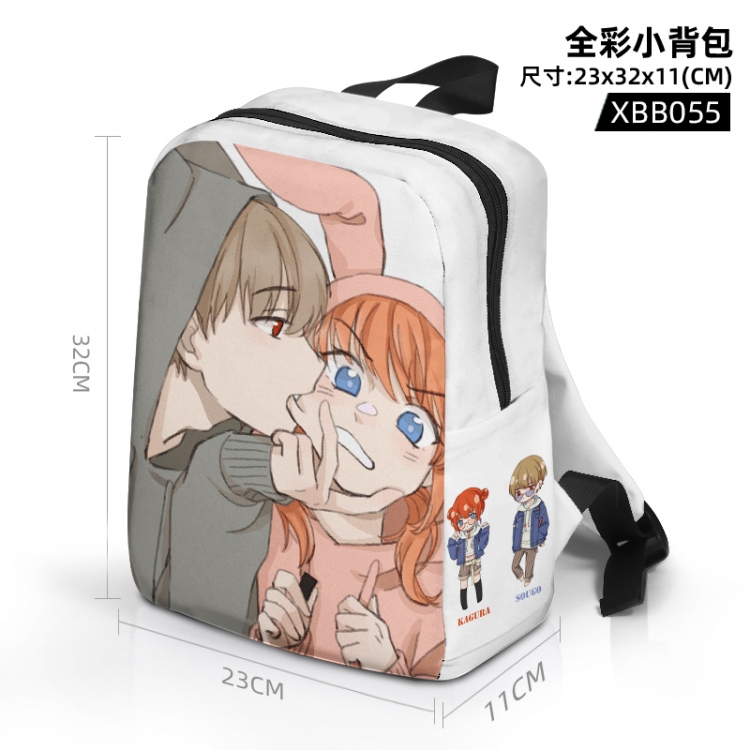 Gintama Anime full color backpack backpack backpack 23x32x11cm XBB055