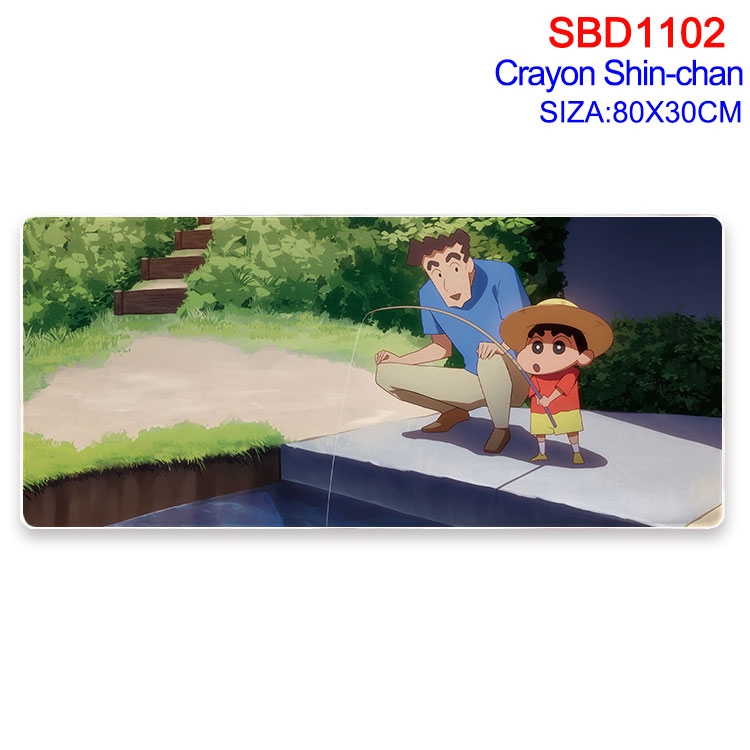 CrayonShin Animation peripheral locking mouse pad 80X30cm SBD-1102-2