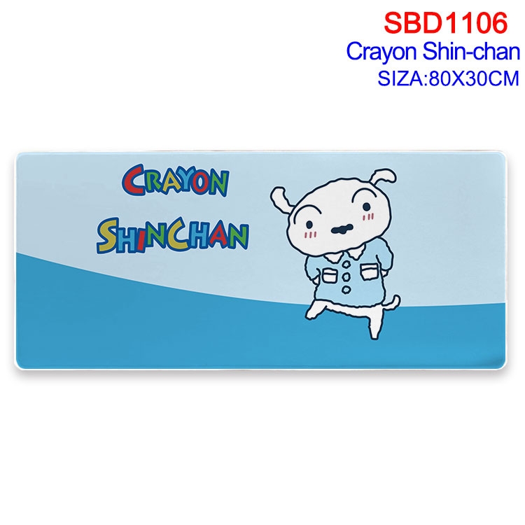 CrayonShin Animation peripheral locking mouse pad 80X30cm SBD-1106-2