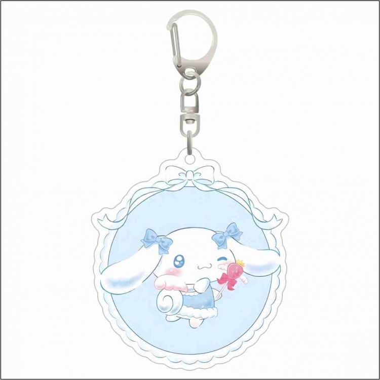 Sanrio Acrylic D button bag pendant key chain price for 5 pcs