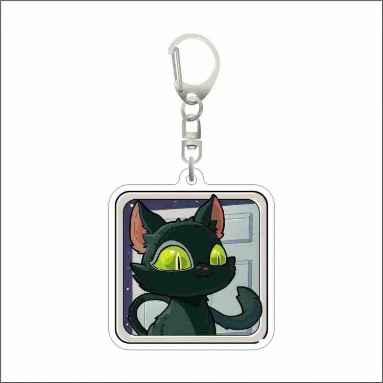 Tour of Bell and Bud Acrylic D button bag pendant key chain price for 5 pcs
