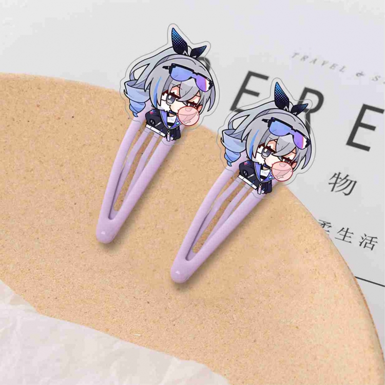 Honkai: Star Hair clip decoration student clip  price for 10 pcs