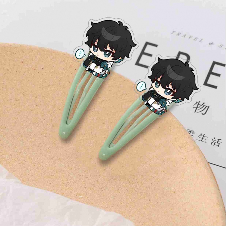 Honkai: Star Hair clip decoration student clip  price for 10 pcs