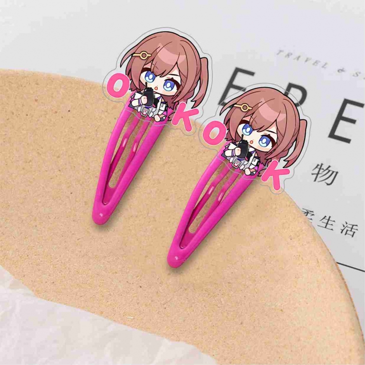 Honkai: Star Hair clip decoration student clip  price for 10 pcs