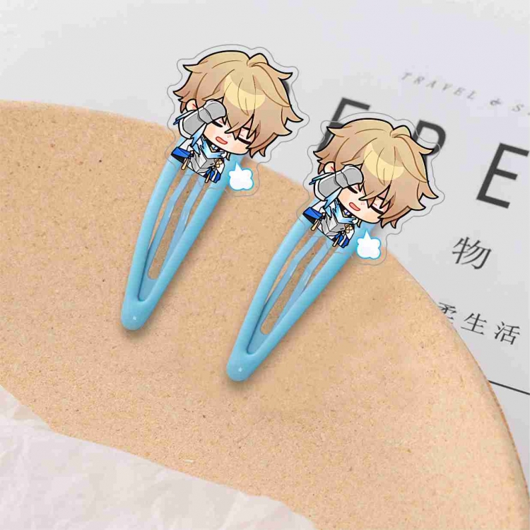 Honkai: Star Hair clip decoration student clip  price for 10 pcs