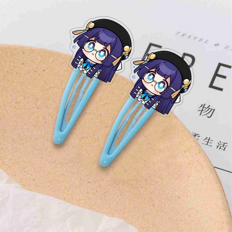 Honkai: Star Hair clip decoration student clip  price for 10 pcs