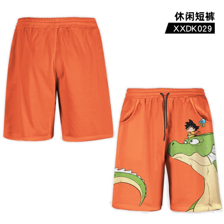 DRAGON BALL Anime casual shorts sports XL XXDK029