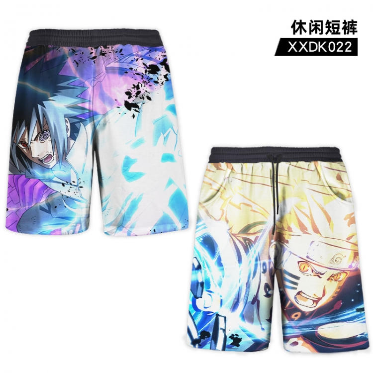 Naruto Anime casual shorts sports XL XXDK022