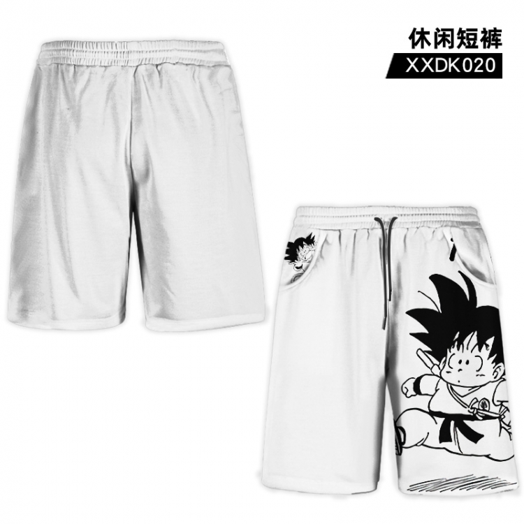 DRAGON BALL Anime casual shorts sports XL XXDK020