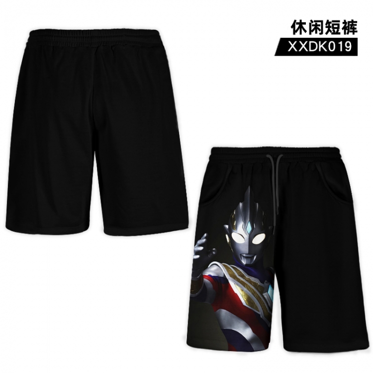 ULRAMAN TIGA Anime casual shorts sports XL XXDK019