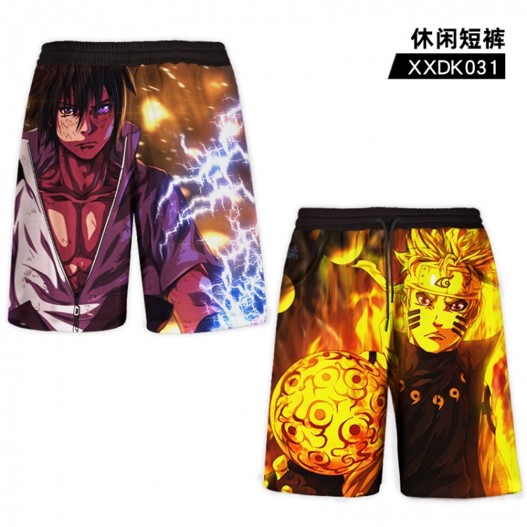 Naruto Anime casual shorts sports XL XXDK031
