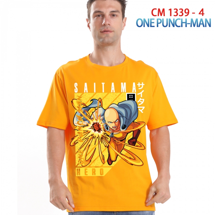 One Punch Man Printed short-sleeved cotton T-shirt from S to 4XL  1339 4