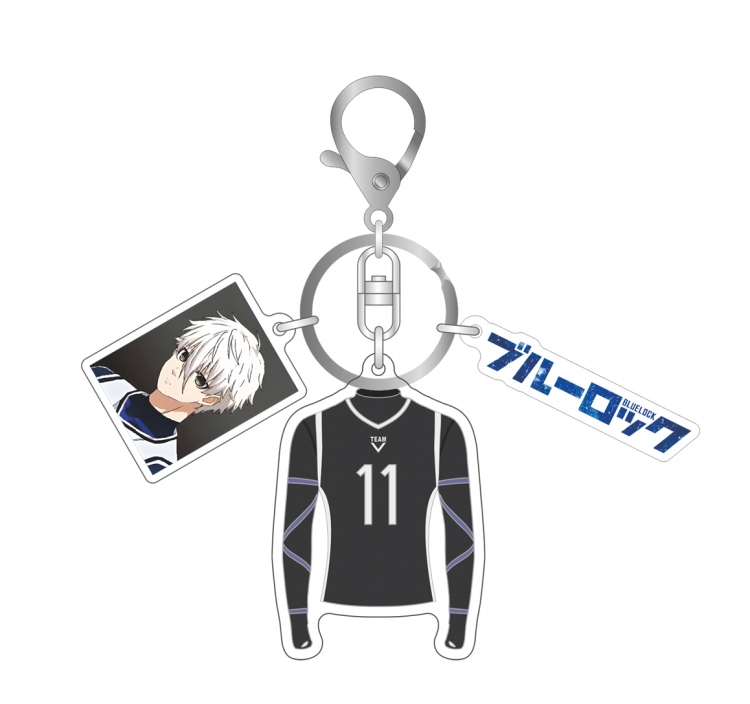 BLUE LOCK Dripping glue anime with 3 pendant keychain accessories for the surrounding area decoration price for 5 pcs