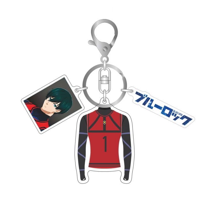 BLUE LOCK Dripping glue anime with 3 pendant keychain accessories for the surrounding area decoration price for 5 pcs