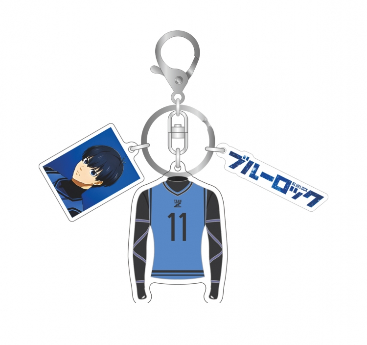 BLUE LOCK Dripping glue anime with 3 pendant keychain accessories for the surrounding area decoration price for 5 pcs
