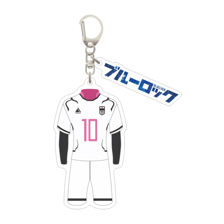 BLUE LOCK Dropping glue style 2 pendant keychain keychain bag pendant price for 5 pcs