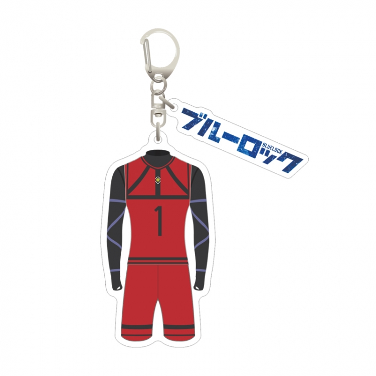 BLUE LOCK Dropping glue style 2 pendant keychain keychain bag pendant price for 5 pcs
