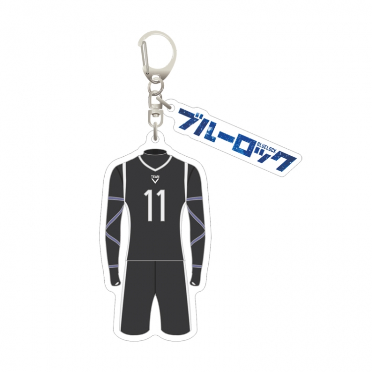 BLUE LOCK Dropping glue style 2 pendant keychain keychain bag pendant price for 5 pcs