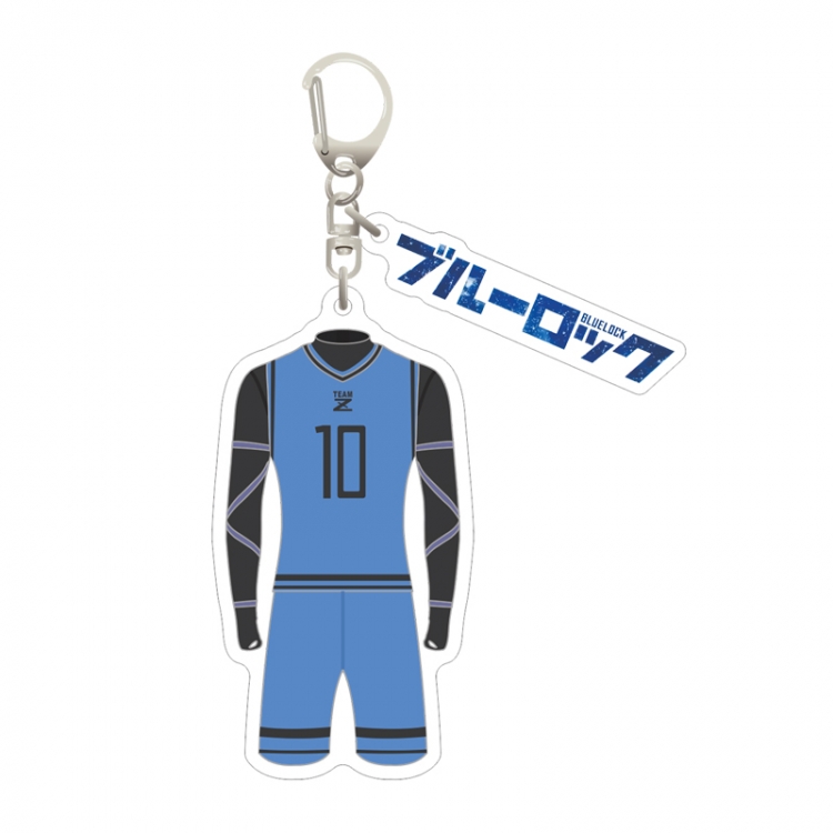 BLUE LOCK Dropping glue style 2 pendant keychain keychain bag pendant price for 5 pcs