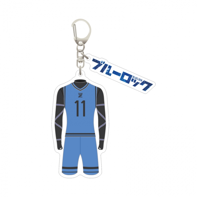 BLUE LOCK Dropping glue style 2 pendant keychain keychain bag pendant price for 5 pcs