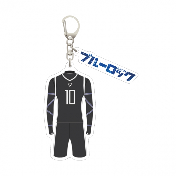 BLUE LOCK Dropping glue style 2 pendant keychain keychain bag pendant price for 5 pcs