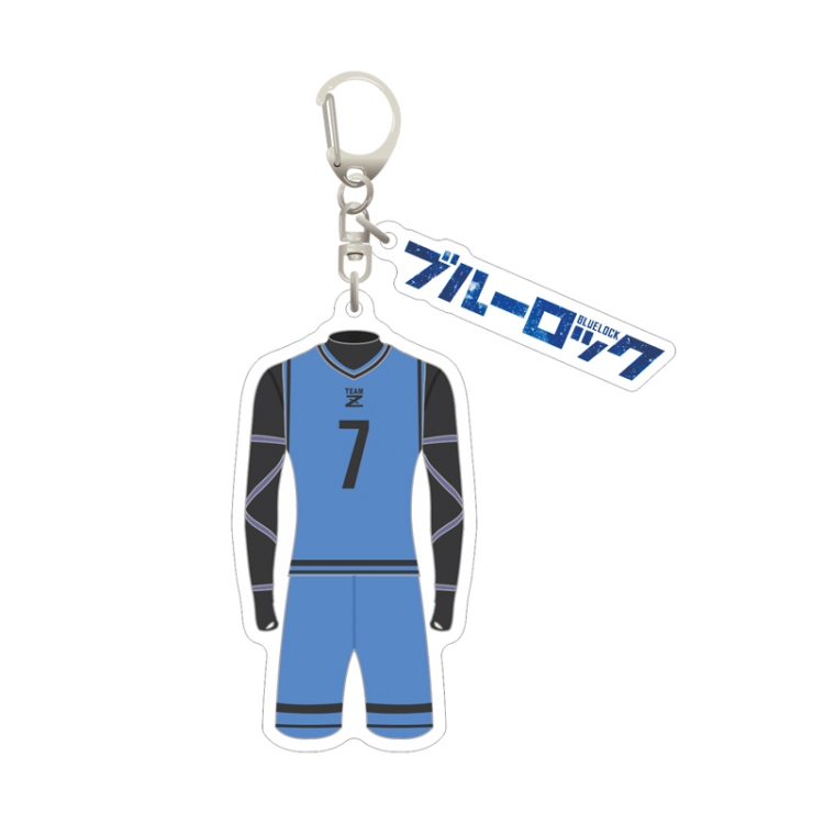 BLUE LOCK Dropping glue style 2 pendant keychain keychain bag pendant price for 5 pcs