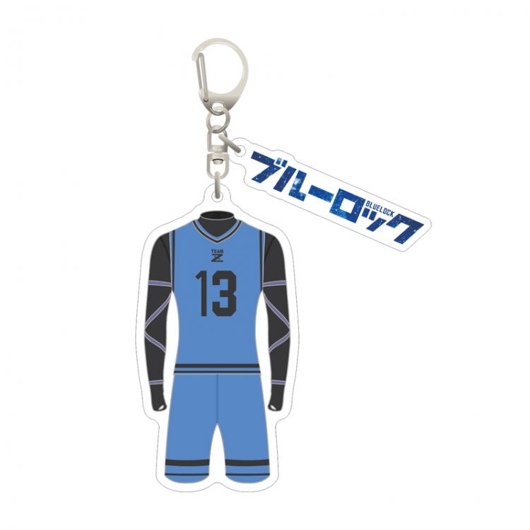 BLUE LOCK Dropping glue style 2 pendant keychain keychain bag pendant price for 5 pcs