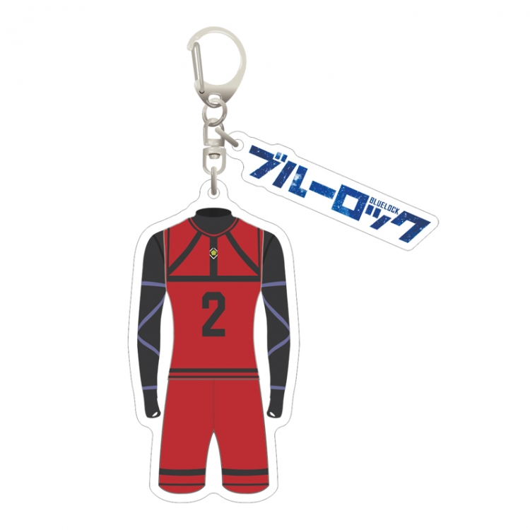 BLUE LOCK Dropping glue style 2 pendant keychain keychain bag pendant price for 5 pcs