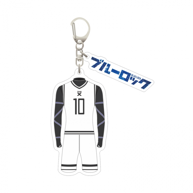 BLUE LOCK Dropping glue style 2 pendant keychain keychain bag pendant price for 5 pcs