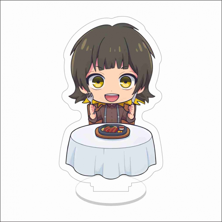 BLUE LOCK  Double layer Anime characters acrylic Standing Plates Keychain 10cm