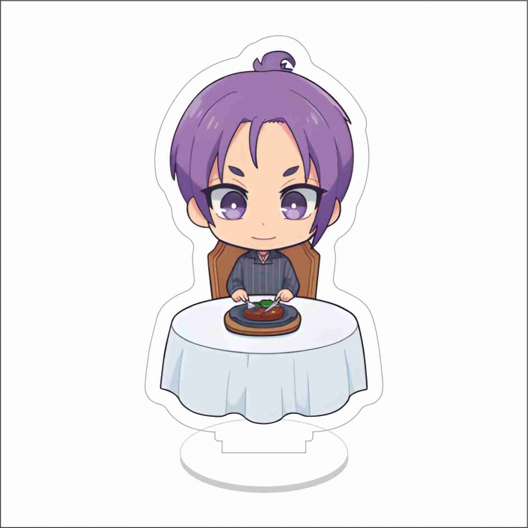 BLUE LOCK  Double layer Anime characters acrylic Standing Plates Keychain 10cm