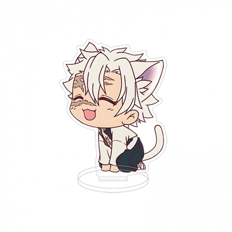 Demon Slayer Kimets Double layer Anime characters acrylic Standing Plates Keychain 10cm