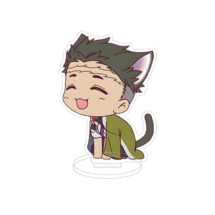 Demon Slayer Kimets Double layer Anime characters acrylic Standing Plates Keychain 10cm