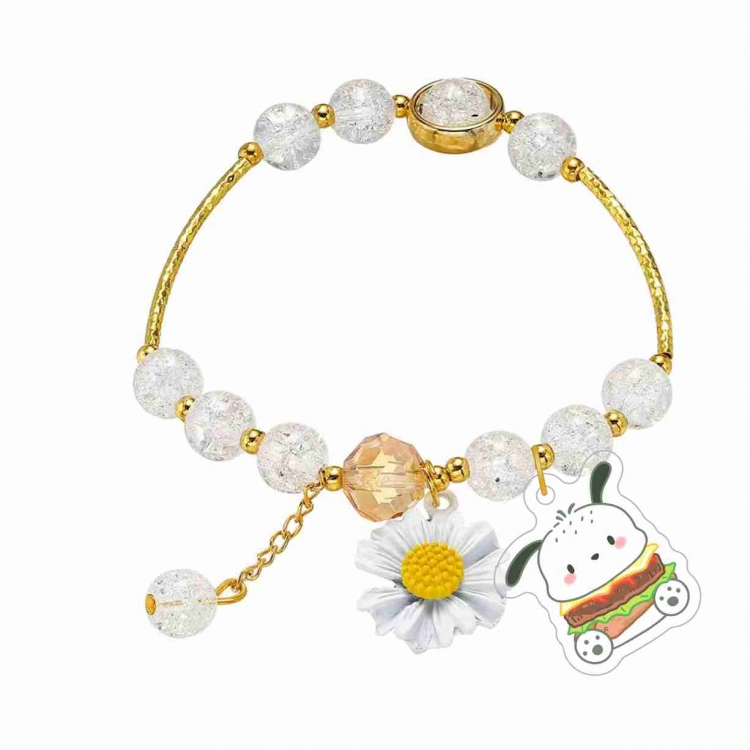 Sanrio Peripheral acrylic crystal bracelet gift jewelry bracelet price for 5 pcs