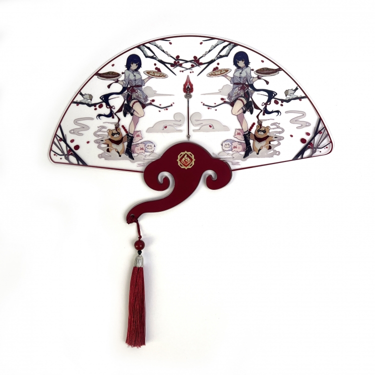 Genshin Impact Anime peripheral retro acrylic fan price for 5 pcs  5721