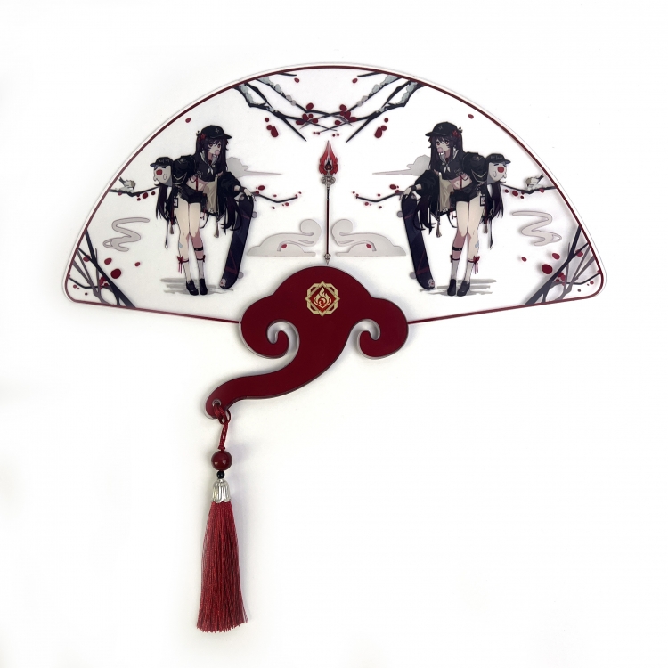 Genshin Impact Anime peripheral retro acrylic fan price for 5 pcs 5703