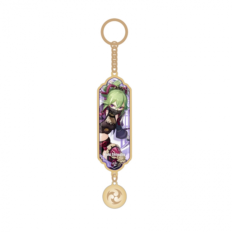 Genshin Impact Anime peripheral pendant sandwich keychain price for 5 pcs