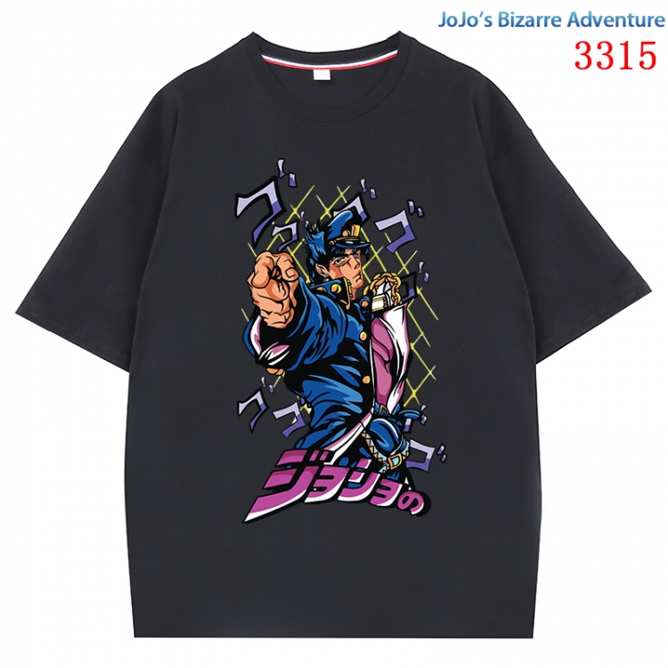JoJos Bizarre Adventure Anime Surrounding New Pure Cotton T-shirt from S to 4XL CMY-3315-2