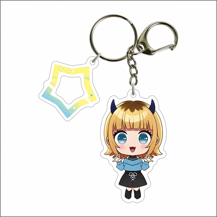 Oshi no ko Animation peripheral 2 pendant keychain pendant decoration price for 5 pcs