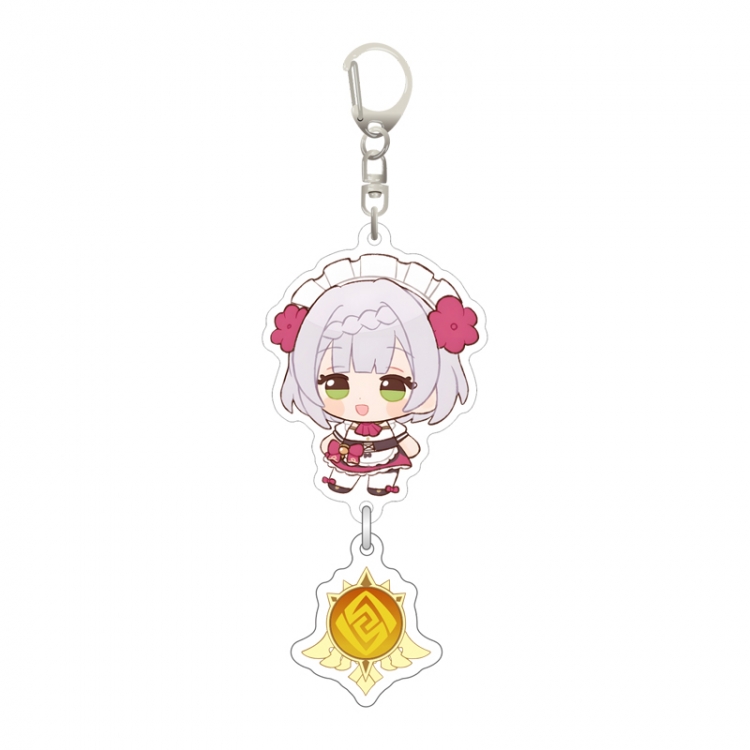 Genshin Impact Pendant game peripheral keychain pendant price for 5 pcs
