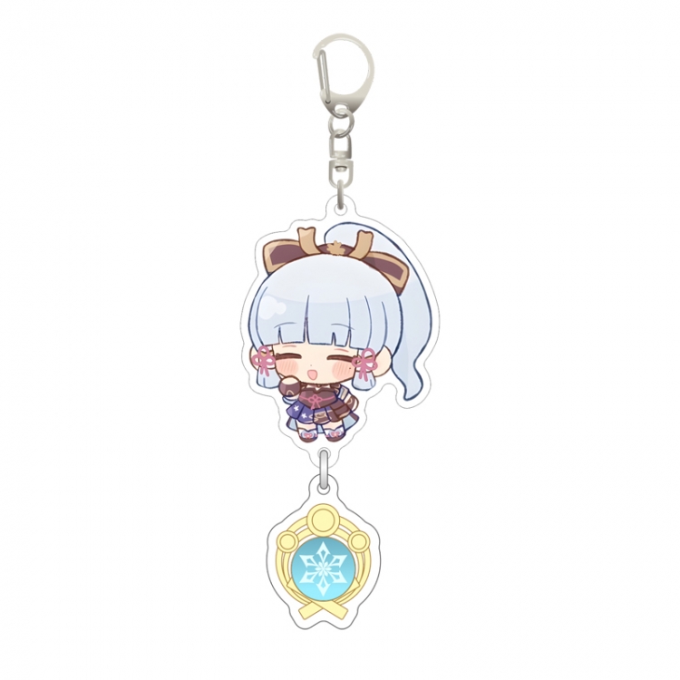 Genshin Impact Pendant game peripheral keychain pendant price for 5 pcs