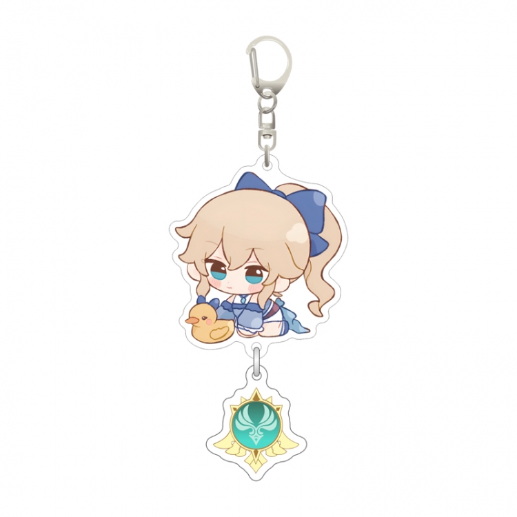 Genshin Impact Pendant game peripheral keychain pendant price for 5 pcs