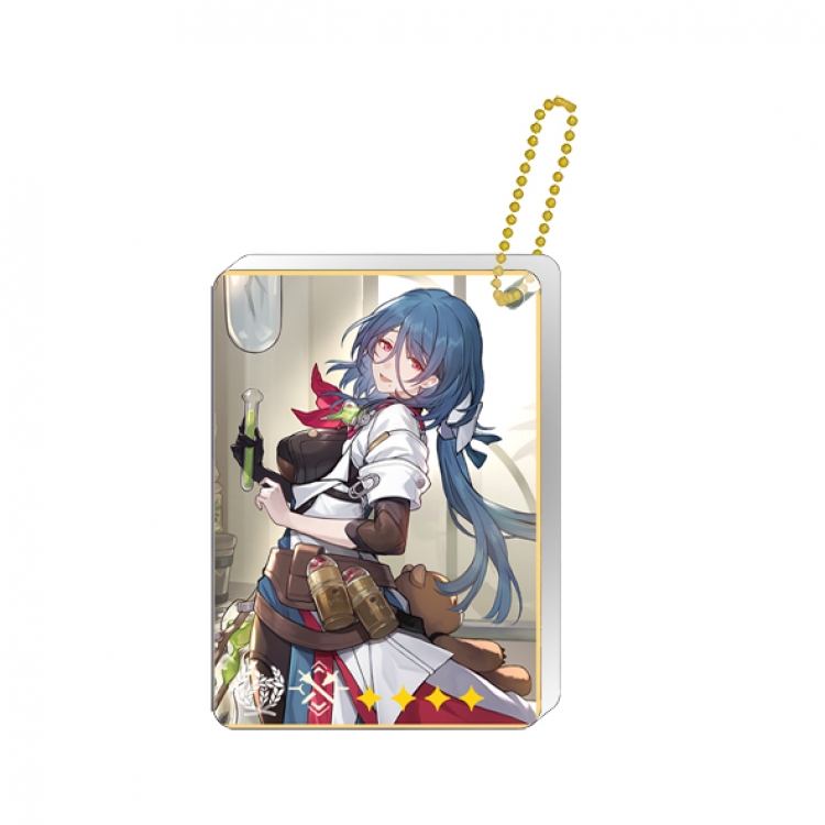 Collapse Star Dome Railway Single hanging character card set keychain pendant price for 5 pcs